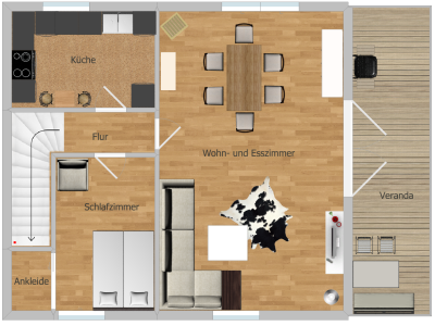 Grundriss Obergeschoss